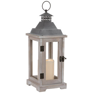 Homeware Wooden Hanging Lantern Garden Ware Antique Living Room <b>Taper</b> Wood <b>Candle</b> Holder Gold Wholesale Manufacturer Supplier - Product Image 2