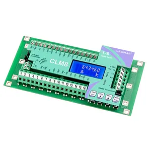 Marque OEM écran LCD alphanumérique rétroéclairé CLM8 indicateur de poids transmetteur de poids avec une grande précision