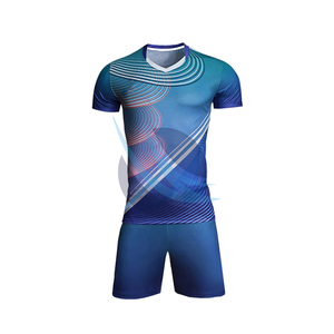 Custom Volleyball Uniform Custom Sublimation Set Lightweight Quick Dry Breathable Jersey Shorts For Men Team <b>School</b> Club Sports - Product Image 1