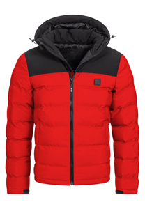 Veste matelassée pour homme 100% polyester, logo imprimé personnalisé, streetwear, design unique confortable, veste matelassée pour homme - Product Image 6
