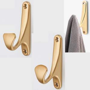 H.M.A Handicrafts coat hook wall <b>rack</b> metal design for home hallway office entryway <b>hanging</b> accessories - Product Image 3