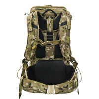 Sac à dos tactique 50L grande capacité pour la randonnée en plein air avec ceinture ajustable