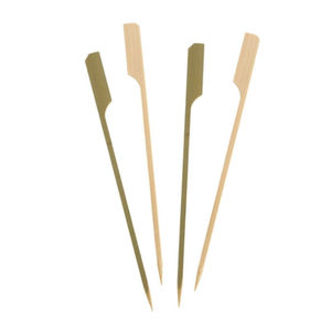 ไม้เสียบไม้ไม้ย่างบาร์บีคิวแบบมีผิวสีเขียวเป็นมิตรกับสิ่งแวดล้อม - Product Image 3