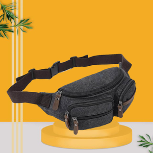 Riñoneras para mujer, riñonera para hombre, riñonera elegante para hombre, riñonera de lona, riñonera de algodón personalizada barata de viaje - Product Image 6