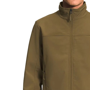 Veste Softshell Design Personnalisé Vêtement de Travail d'Hiver Homme Coupe-Vent Imperméable Doublée en Polaire Fermeture Éclair Veste Softshell pour Saison Fraîche - Product Image 2