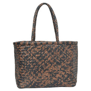 Nouveau sac fourre-tout en cuir véritable de luxe élégant de couleur personnalisée tissé à la main artisanal de taille moyenne Sac fourre-tout à bandoulière pour femmes - Product Image 1