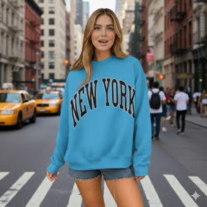 Sudadera Oversize de Cuello Alto para Mujer 2026, de Tejido Grueso y Ecológico, para Otoño/Invierno, Uso Casual, con Logo Frontal Personalizable - Product Image 1