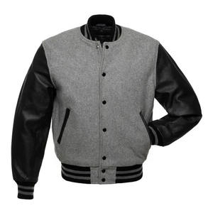 Top vente votre propre logo meilleur matériel veste universitaire tissu de velours côtelé personnalisé chaud CollegeBaseballjacket pour hommes livraison DDP - Product Image 1