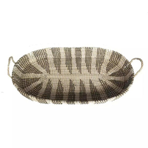 Cuna de bebé respetuosa con el medio ambiente hecha de hierba de juncia vietnamita natural producto agrícola - Product Image 1