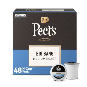 Peet's Coffee, Medium Roast Keurig K-Cup Pods, 100% Arabica Coffee - Big Bang 48 Count - Product Image 1