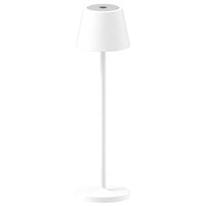 Lampe de table d'extérieur GAIA à 1 lumière, 140 lumens, 1,8 W, blanc CCT, IP65, 27x75cm, 120455 WH, lampe murale d'extérieur blanche à 1 lumière - Product Image 1