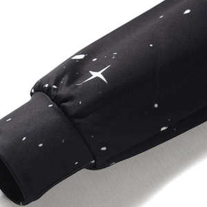 Pulls à capuche personnalisés pour hommes, imprimés sur le devant, écologiques, en polyester/coton, pour l'automne, avec impression par transfert thermique, couleur unie, vente en gros - Product Image 3