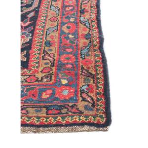 Tapis en laine oriental Aalam Blue Medallion Pae-5594, noué à la main, style moderne, lavable, pour la maison, les sols de prière, tapis de Jaipur, États-Unis - Product Image 4