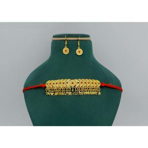 Martasha designer islamique ramadan spécial plaqué or EAU bijoux spécial dubai bijoux collier boucle d'oreille ensemble - Product Image 1