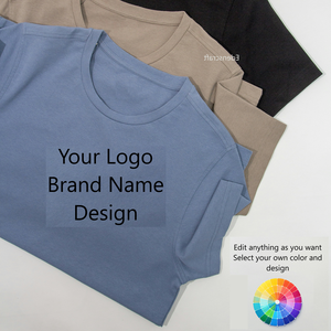 เสื้อยืดแขนสั้นลำลองสำหรับผู้ชายผ้าคอตตอนผ้า100ระบายอากาศได้ดีนุ่มปรับขนาดและสีทำในบังคลาเทศ OEM ODM #0004 - Product Image 1