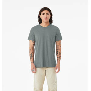 Camiseta de algodón peinado Airlume de ajuste clásico, camiseta Unisex transpirable Anti-UV ecológica con serigrafía para hombres cómodos - Product Image 4