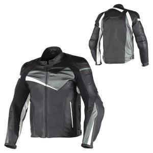 Blouson de moto en cuir, blouson de moto de nouvelle conception, blouson de moto à manches longues, vêtements de course automobile - Product Image 1