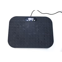 Plaque vibrante électrique portable mini la plus vendue pour usage domestique, compacteur vertical ABS pour le corps entier, fitness et amincissement