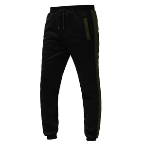 Nouvel ensemble de survêtement de course évasé en coton brodé avec logo personnalisé pour homme, séchage rapide, respirant, streetwear d'hiver, jogging - Product Image 6