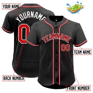 Jersey de béisbol personalizado para jóvenes, camisa de softball de tela de malla con botones, ropa de calle, colores llamativos, letras bordadas, ajuste de EE. UU. - Product Image 2