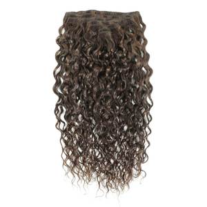 คลิปต่อผม 8 นิ้ว ผมแท้กัมพูชา แบบยาคิ ตรง 3B # 2c/8a สีน้ำตาลช็อกโกแลต - Product Image 4