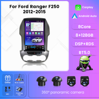 Radio para Auto MEKEDE TS con Sistema de Audio Android, Reproductor con WIFI 4G, Compatible con DVR, DSP y TMPS para Ford Ranger F250 2012-2015