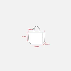 Borse Promozionali Personalizzate in Cotone 120 G/m2 con Fondo Rinforzato - Product Image 2