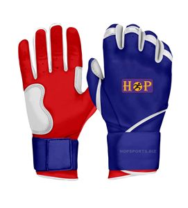 Gants de frappeur de balle molle en cuir de qualité supérieure Gant d'entraînement de baseball Logo personnalisé Gants de frappeur de baseball à prix abordable - Product Image 1