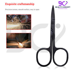 Ciseaux à cuticules de précision finition or, pointes fines et aiguisées pour un travail contrôlé et détaillé des ongles et des cuticules - Product Image 6