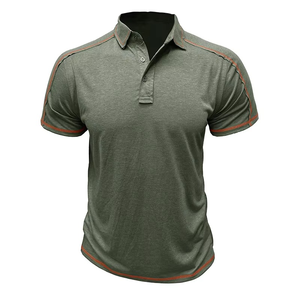 Polo de qualité supérieure, décontracté, tendance, coupe classique, ajusté, respirant, doux, élégant, pour un usage quotidien, marque de qualité, moderne - Product Image 4