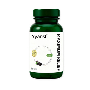 Tabletas para Dormir de Alivio Natural, Eficaz y Suave, Extractos de Hoja de Senna, Certificación GMP, Adultos, 1-2 Tabletas Diarias, 60 Tabletas/Botella - Product Image 1