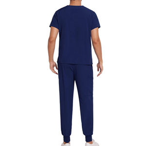 Conjuntos de Uniformes Médicos Personalizables de Alta Calidad para Mujeres y Hombres - Uniformes de Hospital, Blusas de Manga Corta y Pantalones, Ropa de Trabajo Médica - Product Image 4