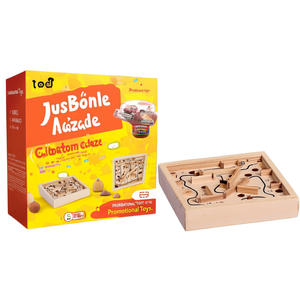Gioco del Labirinto in Legno Personalizzabile Joel, Giocattoli Promozionali - Product Image 3