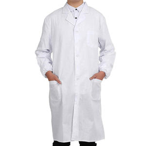 Fabricant d'équipement d'origine Uniforme à manches longues unisexe personnalisé pour médecins professionnels de la santé Manteaux de laboratoire robustes personnalisés à vendre - Product Image 1
