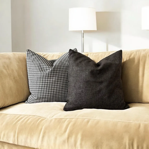 Fodera per cuscino decorativo in lino naturale <span class=keywords><strong>beige</strong></span> personalizzata con cerniera nascosta, per arredamento casa di campagna, uso alberghiero, decorazioni per casa e ospedale - Product Image 6