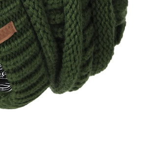 หมวกบีนนี่ไหมพรมฤดูหนาวแบบกำหนดเอง อบอุ่น ลายเรียบ พิมพ์ลายดิจิทัล โลโก้แบบกำหนดเอง สำหรับผู้ใหญ่ 男女 ใช้ได้ คุณภาพสูง บริการ OEM ทั่วไป สไตล์ลำลอง - Product Image 6