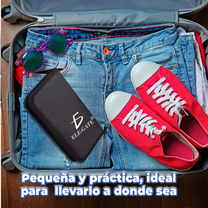 Set da Cucito Portatile da 172 Pezzi per Lavori Artigianali e Lavori a Maglia con Materiali Durevoli in Tessuto e Metallo, Manici in Plastica - Product Image 6