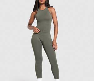 Camiseta sin mangas transpirable deportiva de alta calidad para mujer, camiseta sin mangas cómoda para correr, camiseta sin mangas informal para mujer - Product Image 4