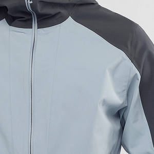 <b>Men</b> Custom Nylon <b>Lightweight</b> Full Zip Summer Sport Windbreaker Waterproof Hoodie <b>Jacket</b> <b>Rain</b> <b>Jacket</b> Coat - Product Image 5