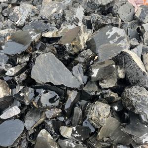 Pierre naturelle de haute qualité, obsidienne dorée brute, minéral brut pour la guérison, à vendre - Product Image 5