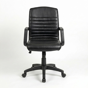 Chaise de bureau pivotante moderne en velours EVA, avec vérin à gaz, base étoile chromée et accoudoirs fixes, idéale pour la maison, le bureau, l'école ou l'atelier - Product Image 2