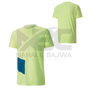 Camiseta de diseño personalizado de alta calidad para hombre, traje elegante de moda de manga corta informal de Color sólido - Product Image 1