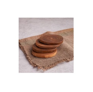 Sous-verre en bois fait à la main personnalisé dans un nouveau style sous-verre en bois dans un nouveau style au prix de gros Ne sous-verre en bois - Product Image 3