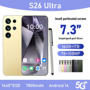 NEW OEM S25+ Ultra 16GB+1TB 7.3 นิ้ว ปลดล็อค รองรับ 2 ซิม 5G สมาร์ทโฟน Android พร้อมกล้อง 108MP รองรับ CDMA ภาษาสเปน รับประกัน 3 ปี - Product Image 2
