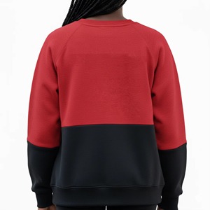 Sweat-shirts et pulls à capuche pour femmes Y2k amples d'hiver avec impression personnalisée sur le devant, col rond surdimensionné en polaire anti-boulochage 2023 - Product Image 3