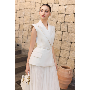 Fabricant de vêtements vietnamien Enzo Leo jupes élégantes pour femmes prêt à expédier écologique OEM ODM bonne qualité livraison rapide - Product Image 4