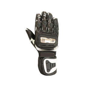 El mejor precio, los mejores guantes de montar, guantes de carreras de motos de Cuero 100%, guantes de carreras de motos de buena calidad - Product Image 2