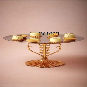 Modern Designer Table Decoration Solid Iron Display Cake Stand Stylish Hanging Table Ware Decoration Cake Stand for Top Sale - Product Image 3