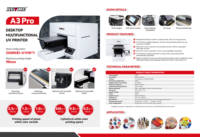Imprimante jet d'encre multifonction automatique commerciale Heyme format A3 avec tête d'impression I3200 HD et encre UV - Nouvelle