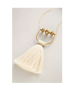 Vente en gros de collier de bijoux tendance avec pompon Boho de qualité supérieure, fabriqué à la main, magnifique collier de bijoux tendance - Product Image 6
